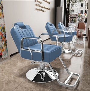 Équipement de salon de coiffure, mobilier de salon de beauté, chaise de coiffeur pivotante pour la coupe et le coiffage des cheveux - Product Image 6