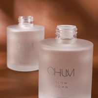 Logo personnalisé 100ML 120ML Brûleurs d'encens de vacances de Noël Diffuseur d'arômes Bouteille de diffuseur de luxe avec boîte