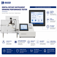 Testeur de performance de meulage pour instruments dentaires rotatifs, machine de test d'usure des fraises, test d'efficacité de coupe pour le contrôle qualité des pièces à main