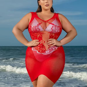 Sous-vêtements sexy pour femmes de <span class=keywords><strong>grande</strong></span> <span class=keywords><strong>taille</strong></span>, 300lb, bas en maille personnalisé, bas crocthless pour tout le corps, lingerie sexy pour discothèque pour filles - Product Image 5