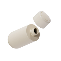 OEM ODM 100ml 200ml 300ml Bouteille en plastique HDPE mate souple à presser pour shampooing et revitalisant, contenant pour soins de la peau et crème capillaire
