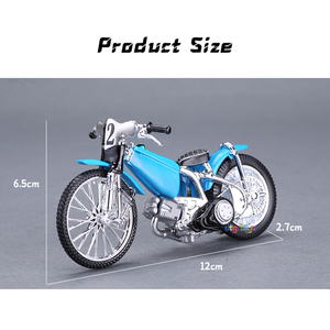 Modellino di Moto Speedway <span class=keywords><strong>Maisto</strong></span> 1/18, Modello in Lega Simulato di Alta Qualità - Product Image 3