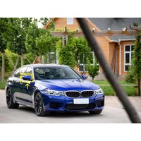 Coque de rétroviseur latéral en fibre de carbone de remplacement pour BMW Série 5 F90 M5 2018-2019