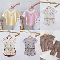 Liquidation Stock Lots Liquidation Dépassement Bébé Vêtements À La Mode Enfants Vêtements Ensembles Garçons Filles Coloré Imprimer Vêtements Costume