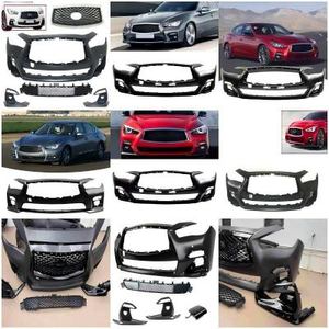 Para New Condition W124 <span class=keywords><strong>Clase</strong></span> <span class=keywords><strong>E</strong></span> <span class=keywords><strong>AMG</strong></span> Modificación de cola de alta presión PP Parachoques trasero delantero de plástico Recortes de escape Benz Car ABS - Product Image 3