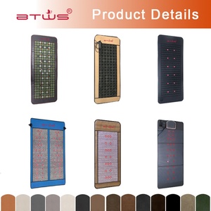 Tapis chauffant professionnel en cristal de tourmaline améthyste PU Btws pour la transpiration corporelle - Product Image 5