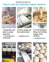 Machine automatique tendance pour la fabrication de dim sum, momo, pains vapeur et baozi à vendre – Machines pour produits céréaliers
