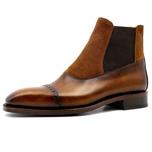 Bottes <span class=keywords><strong>Chelsea</strong></span> à cheville pour homme Cie A03, fabrication artisanale de haute qualité, cousues Goodyear, automne-hiver - Product Image 2