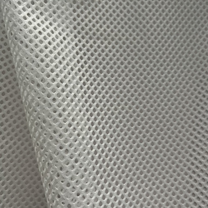 <span class=keywords><strong>Polyester</strong></span> không đàn hồi bóng đôi mắt lục giác vải Lưới thô cho mũ giản dị và lót Composite - Product Image 2