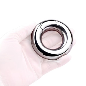 Male Testicle Weight <b>Ring</b> Delayed Ejaculation Long-lasting Powerful Cock Bondage Stainless Steel SM <b>Couple</b> Sex Toys Wholesale - Product Image 5