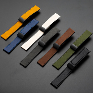 Grimpeur fermeture à boucle magnétique universel 20mm <span class=keywords><strong>22mm</strong></span> cuir Silicone remplacement <span class=keywords><strong>bracelet</strong></span> de <span class=keywords><strong>montre</strong></span> pour <span class=keywords><strong>Samsung</strong></span> <span class=keywords><strong>Galaxy</strong></span> bande de <span class=keywords><strong>montre</strong></span> intelligente - Product Image 1