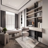 Ensemble de meubles de chambre et de bureau modernes : armoire, bureau, bibliothèque – Personnalisable, directement de l'usine