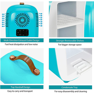 Refrigerador Termoeléctrico Portátil de Lujo, Pequeño y Bonito, de 4 Litros y 12V, para Enfriar y Calentar, Venta al Por Mayor - Product Image 4