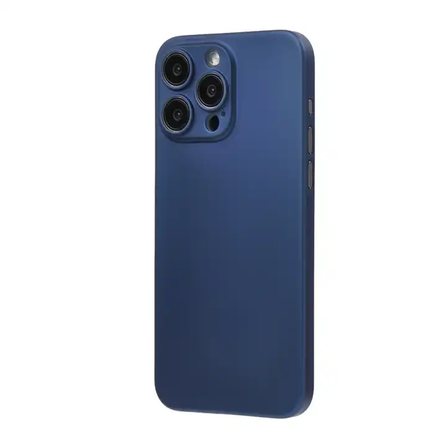 Ultra-Thin Translucent Matte PP Material Phone Case for iPhone 15 16 Pro Anti-Fingerprint & Anti-Scratch Precise Camera Cover