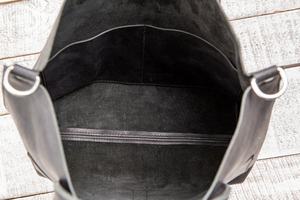 Bolso cruzado de compras con cremallera de cuero para mujer, bolso informal Vintage para ordenador portátil, bolso de cuero para mujer, 2017 - Product Image 3