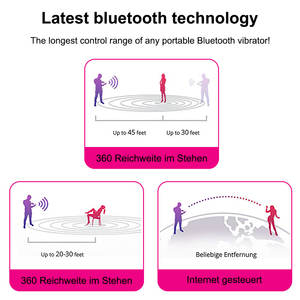App Control Vibrator <span class=keywords><strong>Lady</strong></span> Panty Sexspielzeug für Paare 10 Frequenz saugen G-Punkt Vibration Massage gerät Unterwäsche Panty Vibrator - Product Image 3