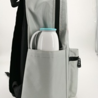 Nouveau sac à dos unisexe tendance pour jeunes adultes - Grande capacité, fermeture éclair en polyester, écologique et durable