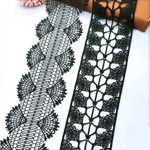 Dentelle en mousseline haut de gamme personnalisée pour vêtements DIY, lingerie de mariée, literie et broderie - Product Image 1