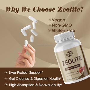 Complément alimentaire à vente chaude OEM ODM, capsules de zéolite clinoptilolite pour nettoyer l'intestin et la santé du foie - Product Image 2