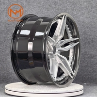 Jantes en alliage Maxtera forgées sur mesure, style S107SC, pour voitures de tourisme Porsche 911, Ferrari, Corvette C8, Audi RS, BMW M5, M8