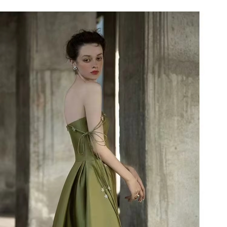 VEVEY#1505 Modern Victorian Dresses Elegant Stylish - Main Image