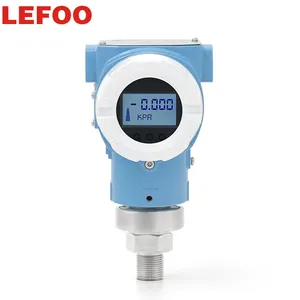 LEFOO Sensor Tekanan Absolut Pengukur Silikon Monokristalin Antikorosi IP67 Output Hart 4-20ma untuk Uap Cair Gas