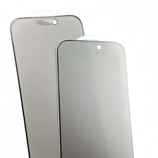 Premium Matte Anti-Spy Tempered Glass Screen Protectors Custom Full Coverage Privacy for iPhone 17/16/15 Pro Max Plus Air