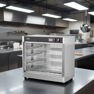 Armoire chauffante à pizzas Vevor 4 niveaux 150L, chauffage électrique avec bac à eau pour usage commercial en cuisine - Product Image 2