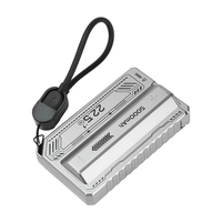 Boîtier de chargeur de batterie 1x21700 DIY, boîte de batterie externe PD 20W à charge rapide, boîte de rangement portable pour batterie sans chargeur