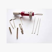 Haoshi Mul T 5 7 Pines MUL T LOCK 5R 5L 7X7 Decodificadores Múltiples Herramientas de Cerrajería para Cerraduras de Puerta Multlock