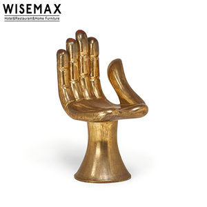 Chaise en fibre de verre, mobilier décoratif d'intérieur, design créatif, robinets de salle à manger, en plastique coloré, 1 pièce - Product Image 3