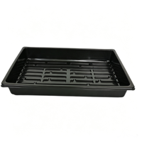 Kit de démarrage de semis 24 cellules avec dôme d'humidification extra haut et plateau de base, station de germination réutilisable pour la propagation en intérieur