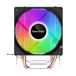 Intel AMD Gamer dissipatore di calore radiatore <span class=keywords><strong>Gaming</strong></span> PC <span class=keywords><strong>Computer</strong></span> <span class=keywords><strong>CPU</strong></span> ventola di raffreddamento ad aria liquida <span class=keywords><strong>CPU</strong></span> di raffreddamento in rame - Product Image 2