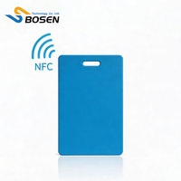 Source Factory Blank Rewritable RFID Access Card Custom NFC Chip Card for Commercial Building Security System