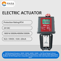 Actionneur électrique linéaire modulateur hydronique compatible avec les grandes marques de vannes mondiales, faible entretien, longue durée de vie, OEM IP54