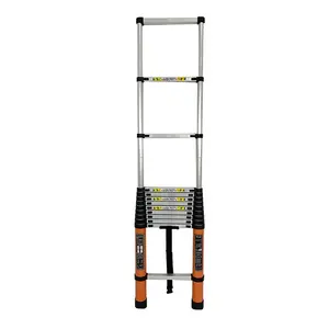En131批准的3.8mPlegable De Aluminio便携式Werner梯子延伸伸缩铝制梯子