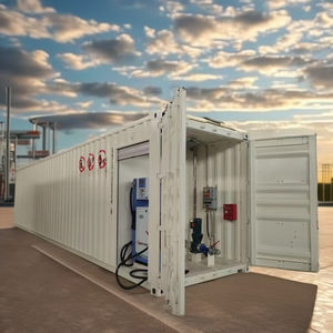 Переносные 20 и 40 футов контейнерные мобильные топливные станции новый Противоскользящий топливный бак насос для фермы и горнодобывающей промышленности - Product Image 1