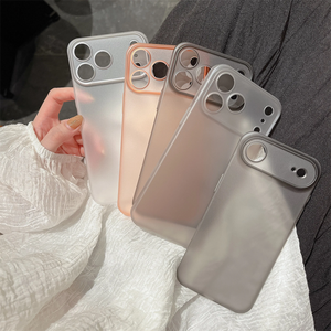 Funda Ultrafina Esmerilada de PC para iPhone 17 Pro Max con Botón de Cámara, para iPhone 17 Pro Max - Product Image 1