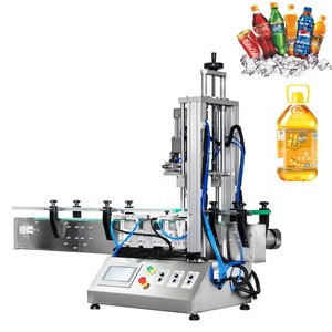 Máquina tapadora de tornillo de tapa de escritorio barata de China/sellador de tapa de llenado de botellas de proveedor chino/equipo de tapado de bebidas de fácil operación - Product Image 1