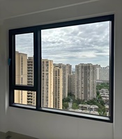 Mur-rideau en verre Low-E à économie d'énergie, mur-rideau en aluminium insonorisé et isolant thermiquement pour la décoration extérieure des hôtels et des villas