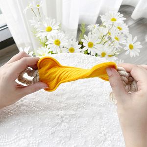 In Stock Wholesale Chew <strong>Dog</strong> Cotton <strong>Bone</strong> <strong>Rope</strong> <strong>Toys</strong> - Product Image 3