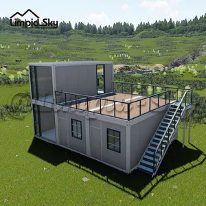 High Quality Lost Cost Convenient Prefabricated Expandable House Container House