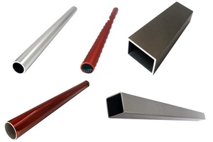 <span class=keywords><strong>Tubo</strong></span> <span class=keywords><strong>redondo</strong></span> de <span class=keywords><strong>aluminio</strong></span> anodizado negro de procesamiento personalizado, tubos de <span class=keywords><strong>aluminio</strong></span> roscados - Product Image 6