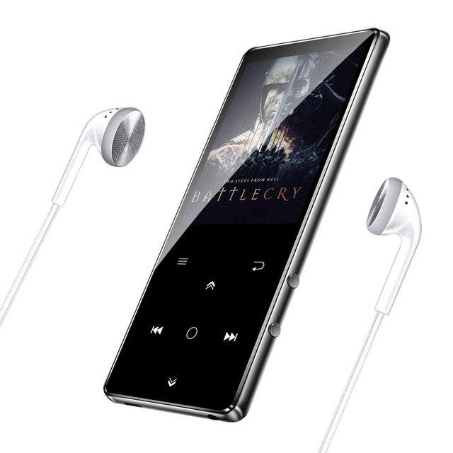 Benjie K11 Portable Music Player 2.4 Inch Screen FM Radio Aluminum Alloy Lossless MP3 MP4 Video Player FLAC Audio Format Support