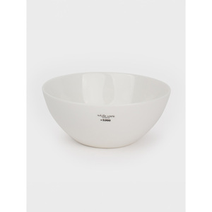 Classico bianco 14 cm ciotola grande in resina bohémien Design cinese lucido eco-friendly personalizzabile per feste di matrimonio