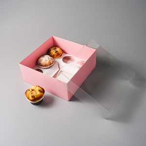 Cake Shop Hot-Sale Productsmuffin <b>Cupcake</b> Box Bakery Packaging Box Cake Box - Product Image 3