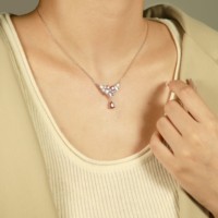 Collier pendentif en argent 925 de luxe avec émeraude taillée en CZ, bijoux fins haut de gamme