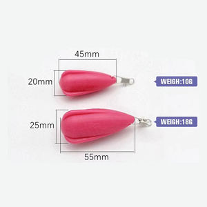 Usine en gros 10g 18g PVC pratiquant des appâts pour la pêche - Product Image 2