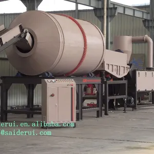 Waste aluminium chips washing drying line/PET bottles recycling machine