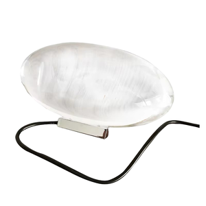 Lampe de table design italienne en cristal LED Mini <span class=keywords><strong>projecteur</strong></span> de nuit Oeil du ciel pour chevet ou salon chambre à coucher Cadeau décoratif élégant - Product Image 1